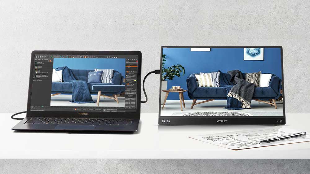 Přenosný monitor ASUS ZENSCREEN FHD USB-C MB16ACV_03