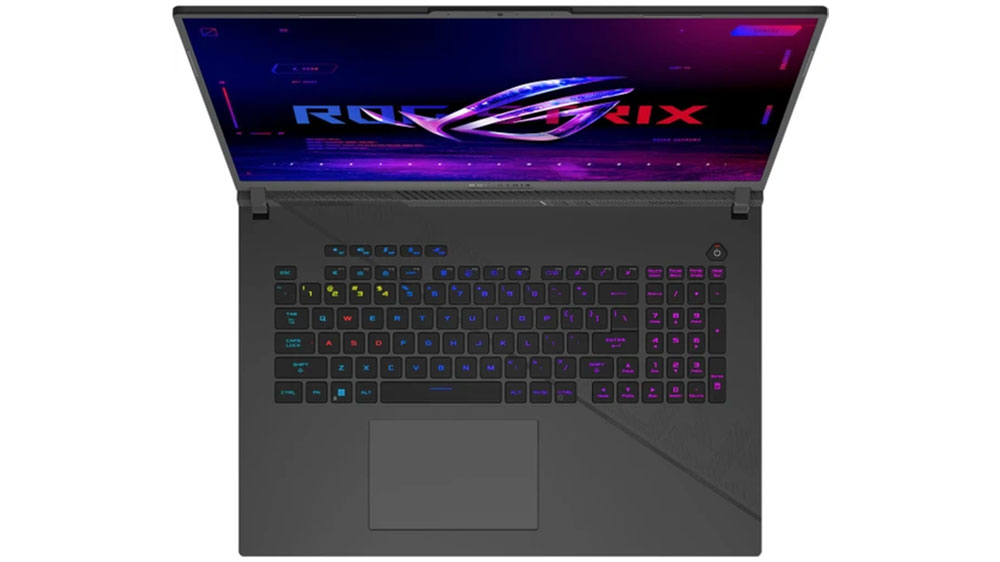 Notebook Asus ROG Strix G18 má podsvícenou klávesnici_04