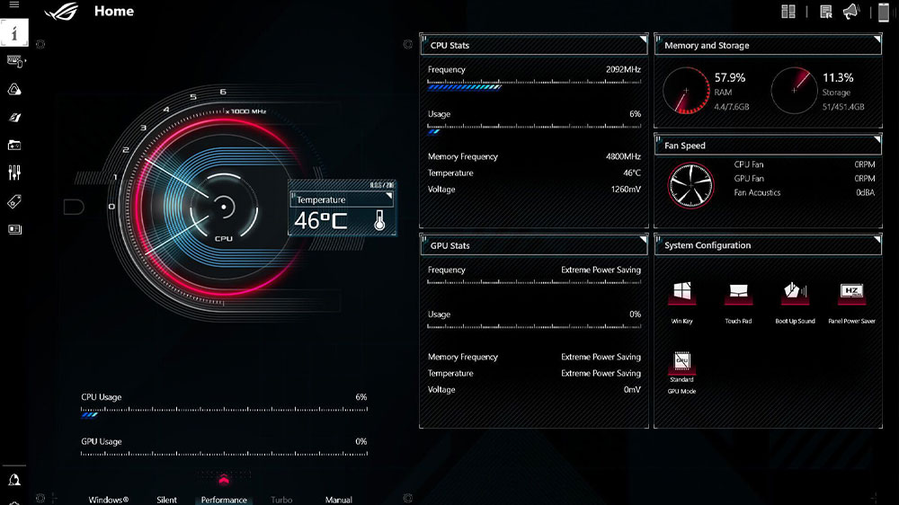 Notebook Asus ROG Strix G18 nabízí nastavení herních profilů_05