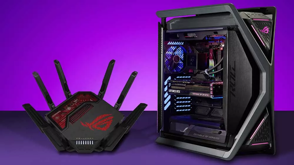 Stůl s PC a ASUS ROG Rapture GT-BE19000_03