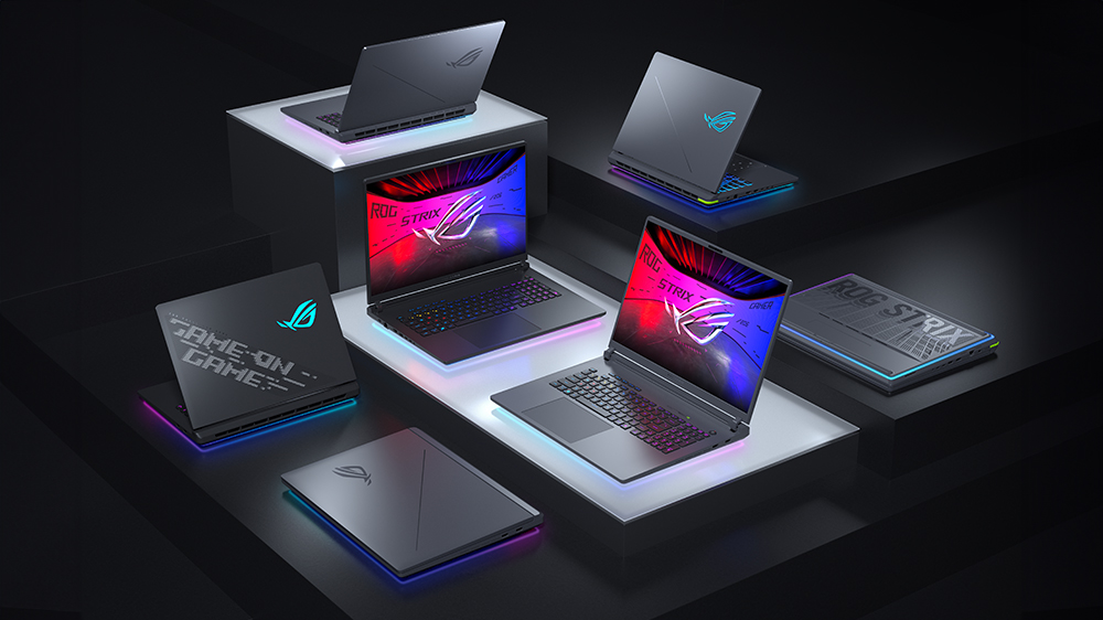Několik notebooků z rodiny Asus ROX Strix SCAR_02