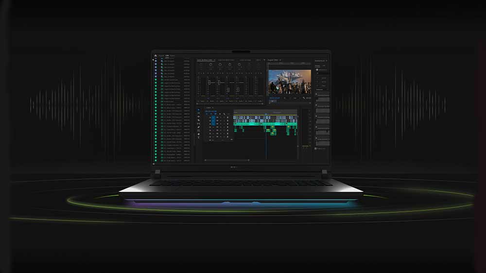 Zvukový přehrávač na notebooku Asus ROG Strix G16 G615LW-NEBULA007_03