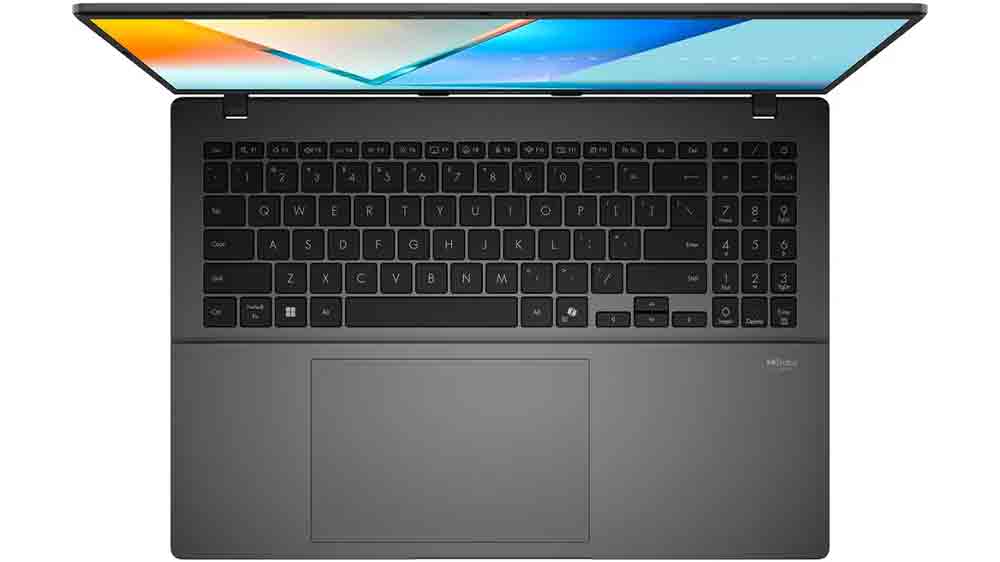 Pohled na klávesnici notebooku ASUS_05