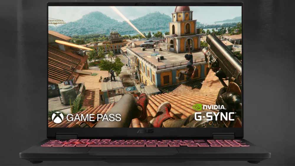 Hra na notebooku ASUS TUF Gaming A16_03