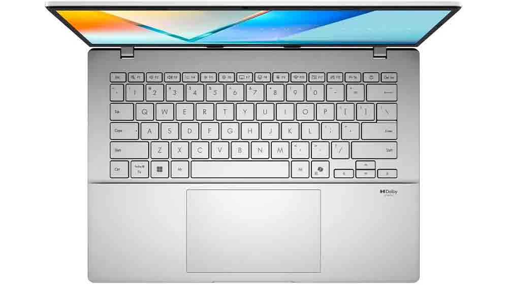 Klávesnice a touchpad notebooku Asus Vivobook S14_04