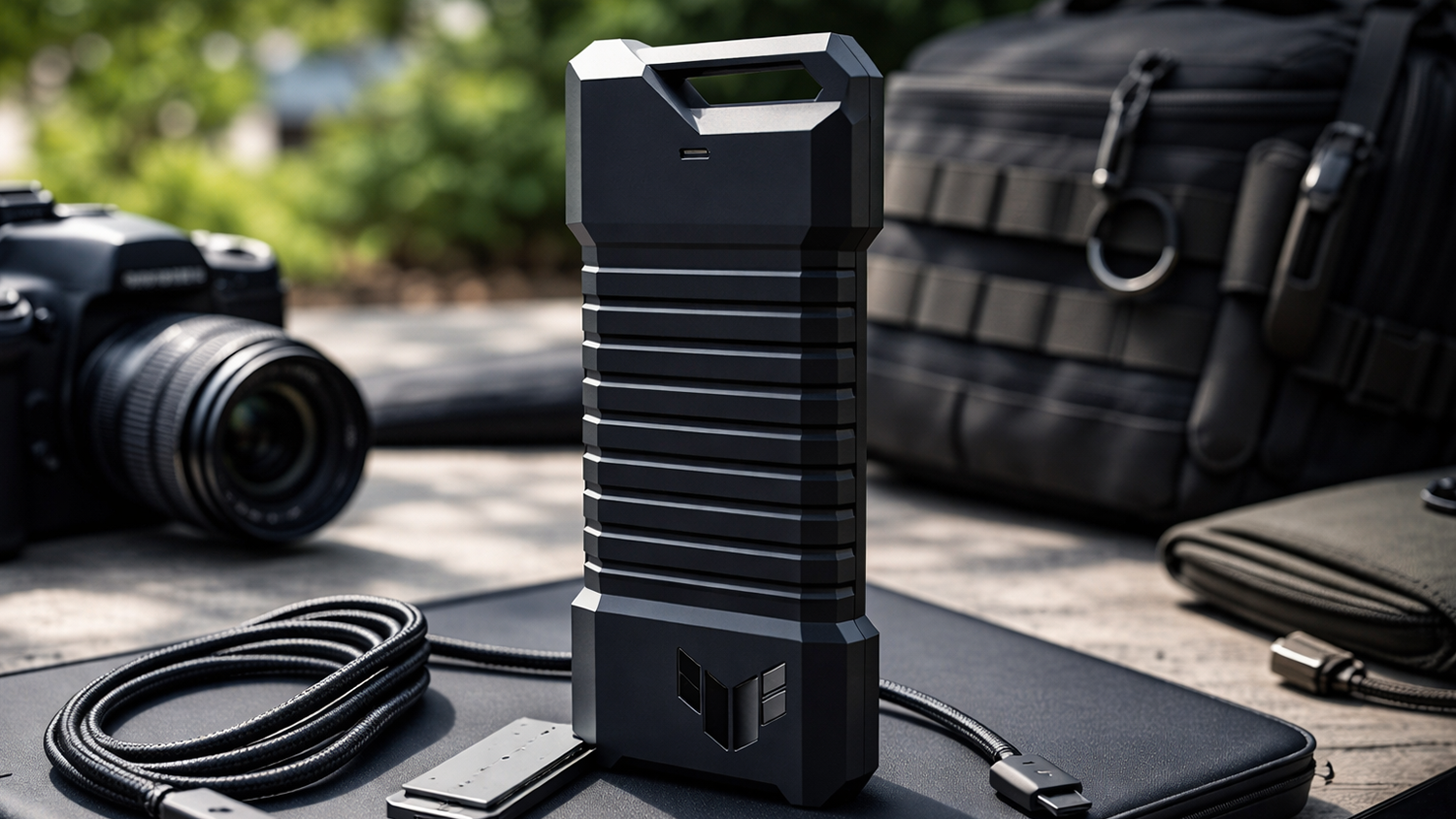 Extern&iacute; box s dal&scaron;&iacute; elektronikou venku