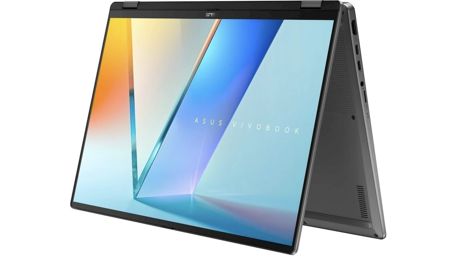 Notebook ASUS Vivobook 16 Flip – natočenie displeja v štýle tabletu