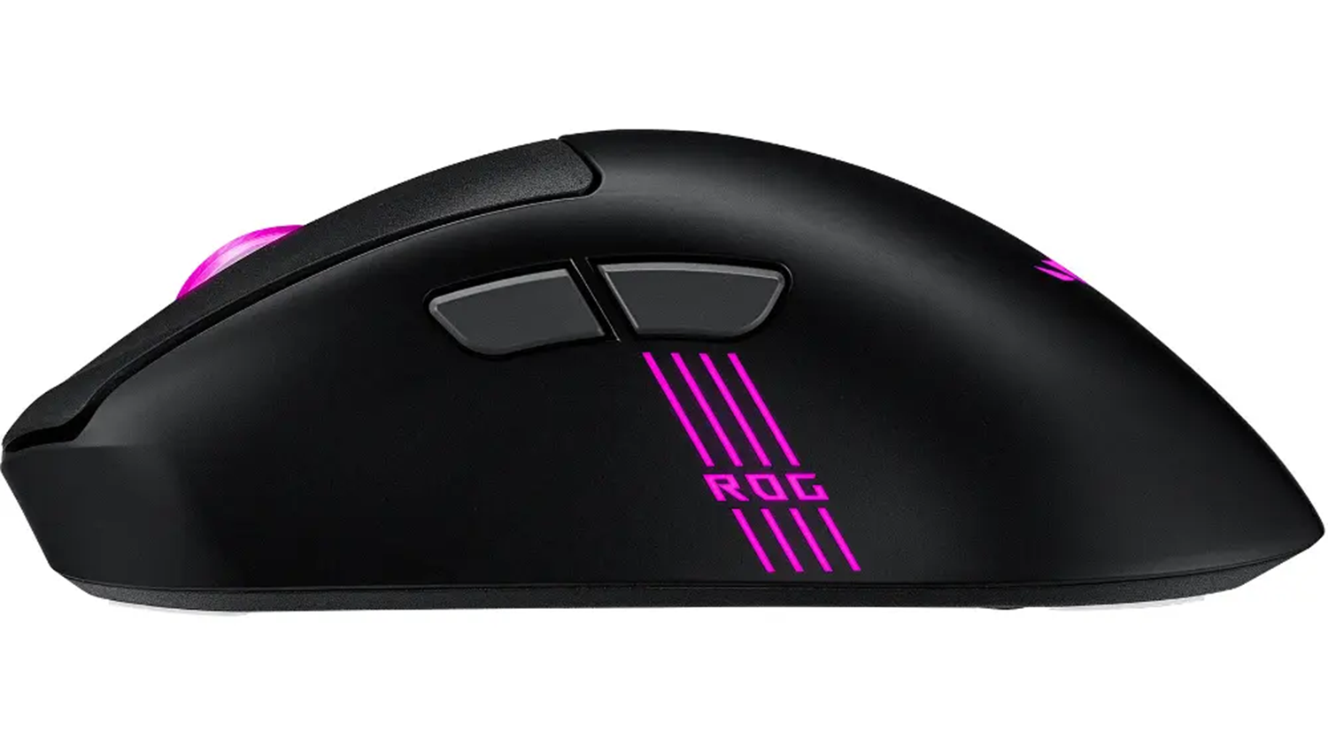 Herná myš ASUS ROG Keris II Origin Black z boku