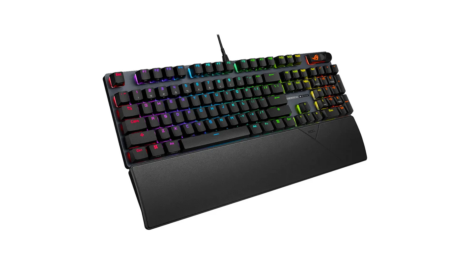 Klávesnice ASUS ROG Strix SCOPE II X ze strany