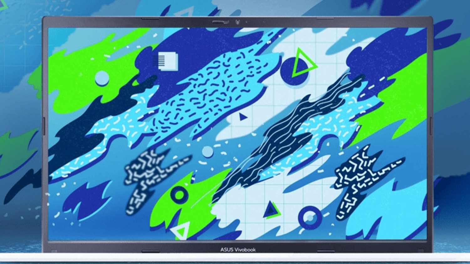Displej notebooku ASUS Vivobook 15 s grafikou