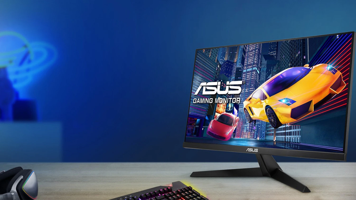 Herný monitor°ASUS°Eye°Care°VY249HGR v interiéri