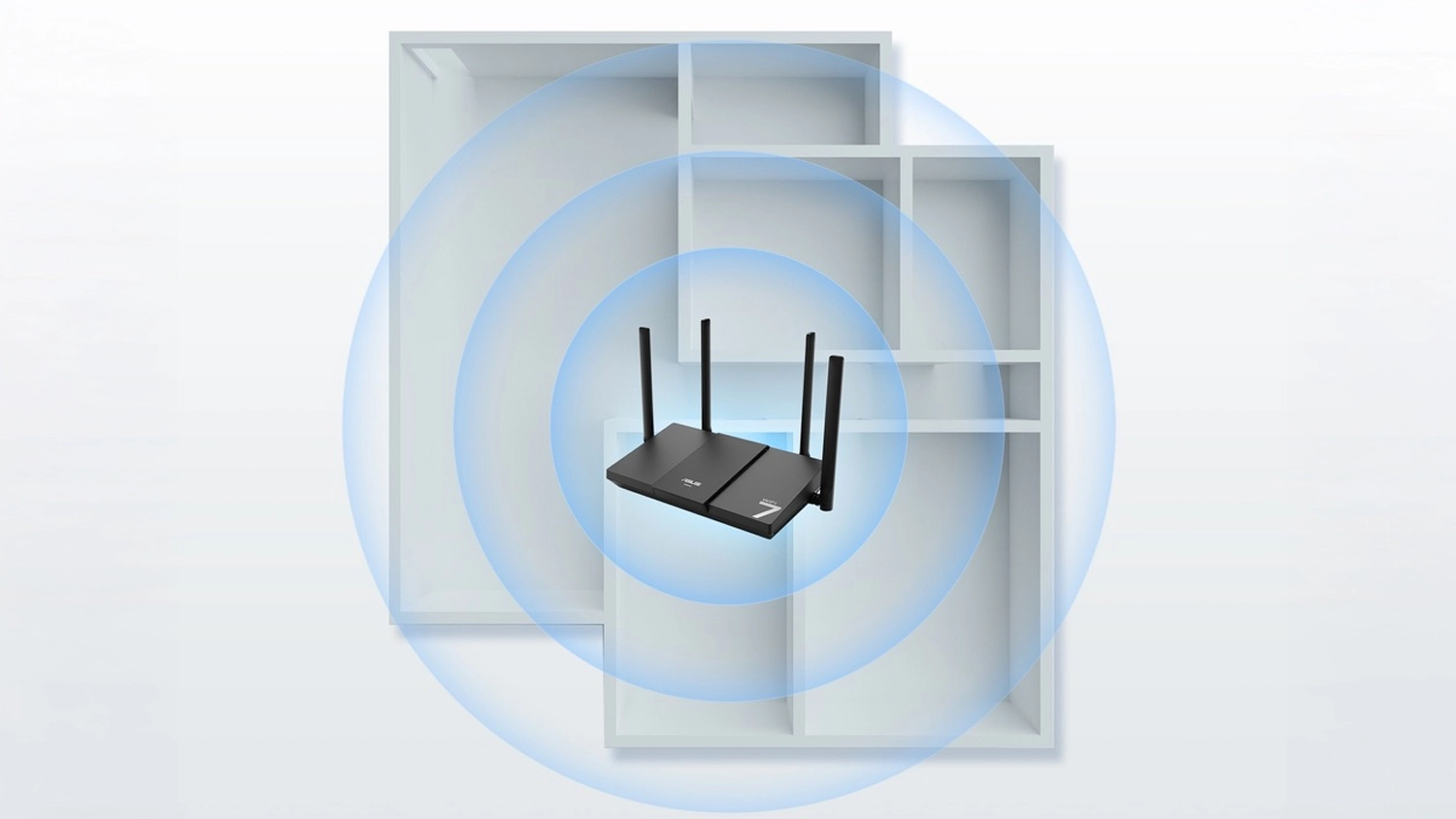Sign&aacute;l routera Asus RT-BE50