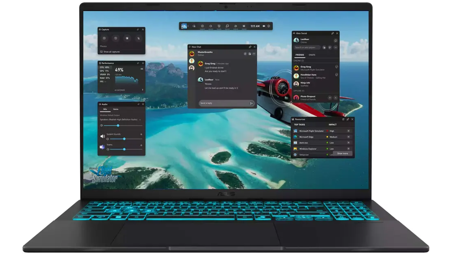 Hern&iacute; notebook ASUS Vivobook Gaming V16 V3607VP-RP028W, Matte Black