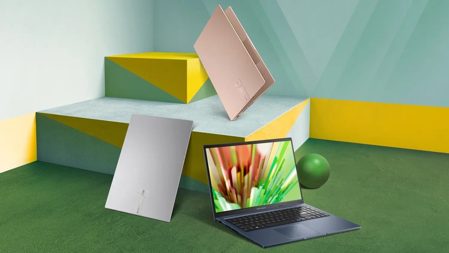 Barevn&aacute; 3D grafika s notebooky ASUS Vivobook 15