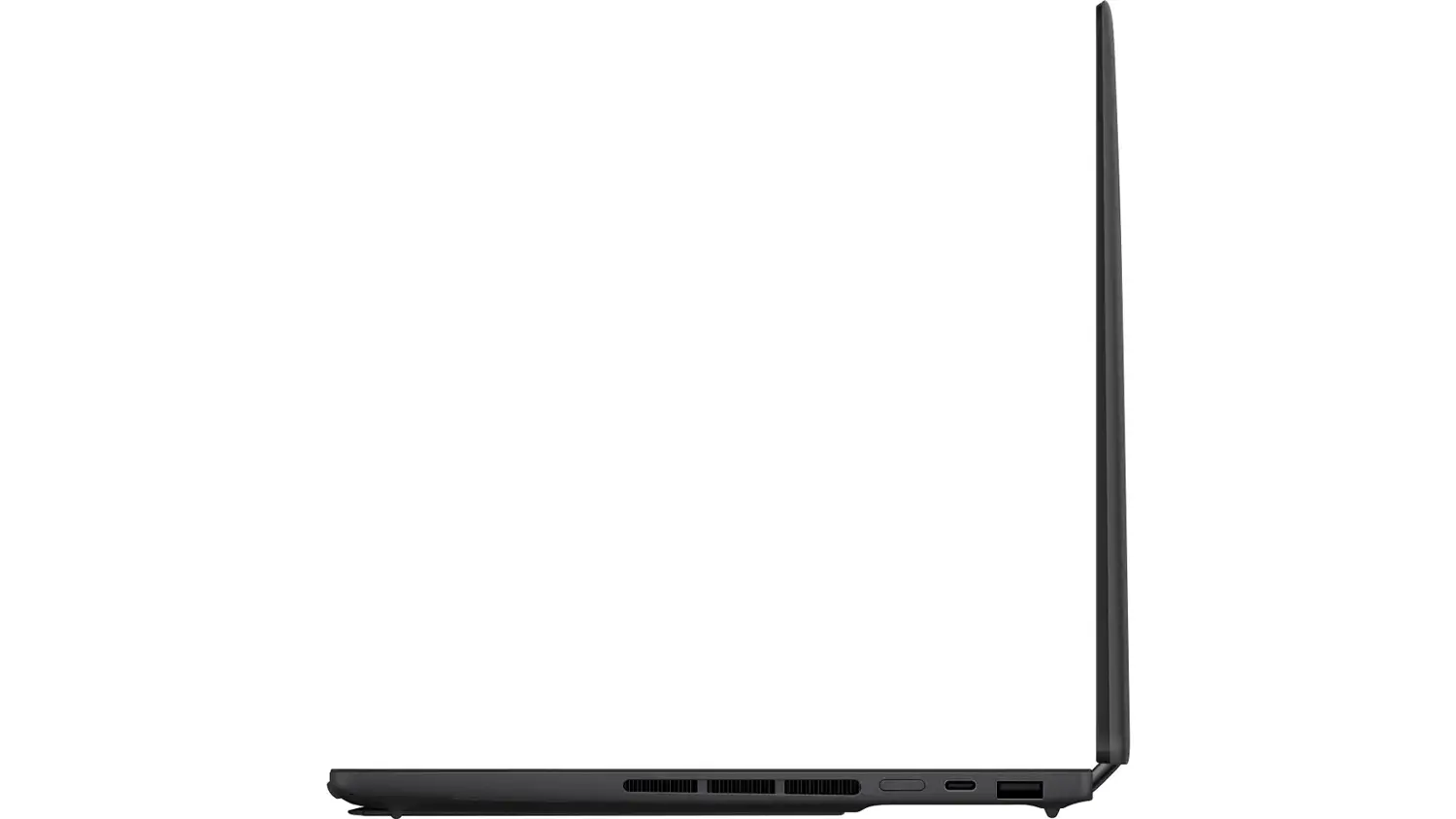 Pohled ze strany na notebook Asus Zenbook Duo 14