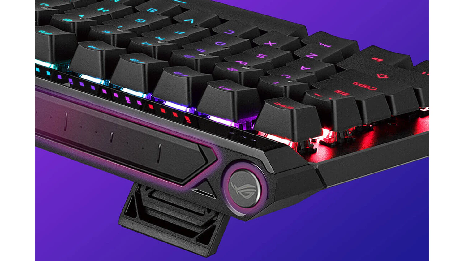 Detail herní klávesnice Asus ROG Falchion Ace