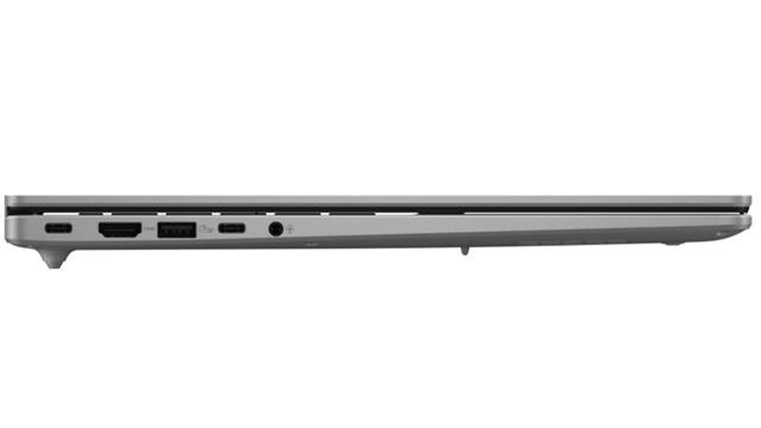 Pohled ze strany na notebook Asus Vivobook 16
