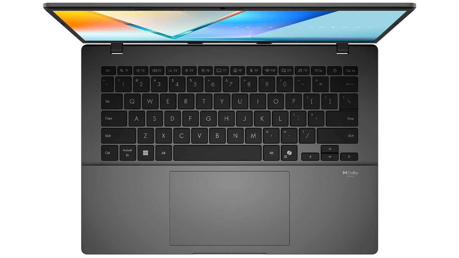 Notebook ASUS Vivobook S14 – klávesnica