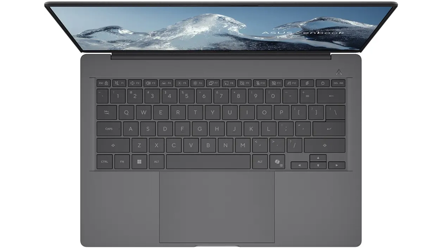 ; Notebook ASUS Zenbook A14 &ndash; kl&aacute;vesnice