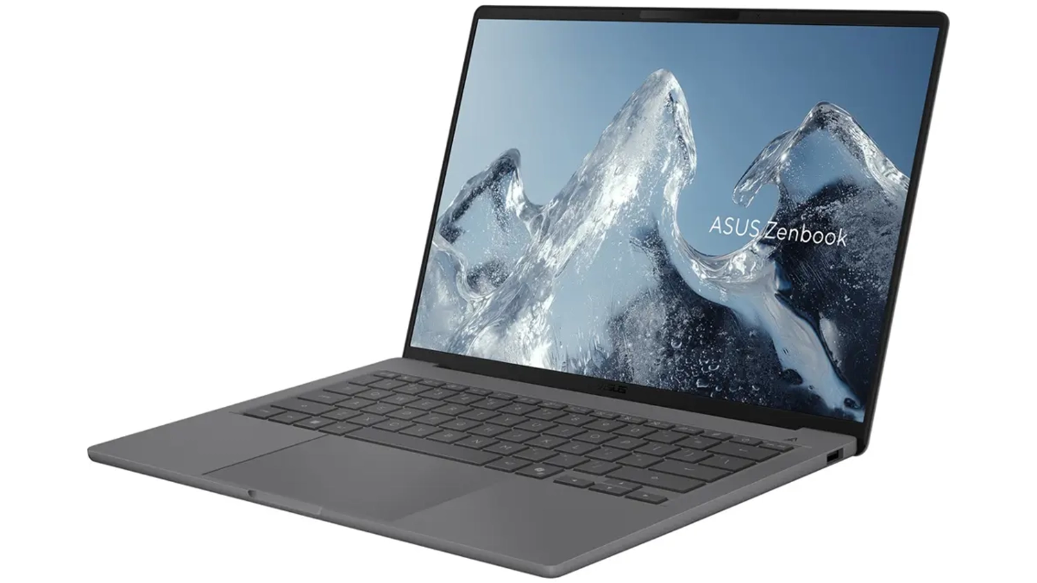 Notebook ASUS Zenbook A14 – pohľad na displej