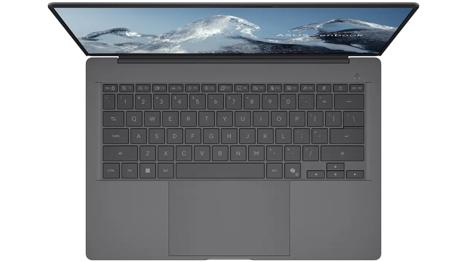 Notebook ASUS Zenbook A14 – klávesnica