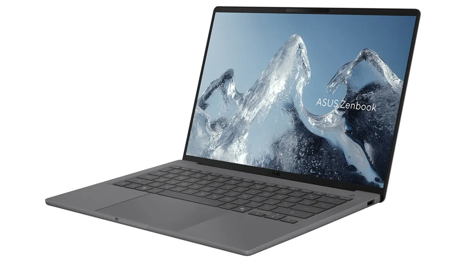 Notebook ASUS Zenbook A16 – pohled na displej