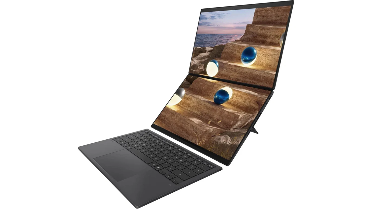 ASUS Zenbook Duo – pohľad zboku