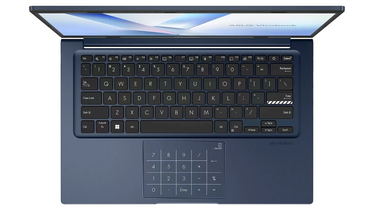 Notebook ASUS Vivobook 14 – klávesnica