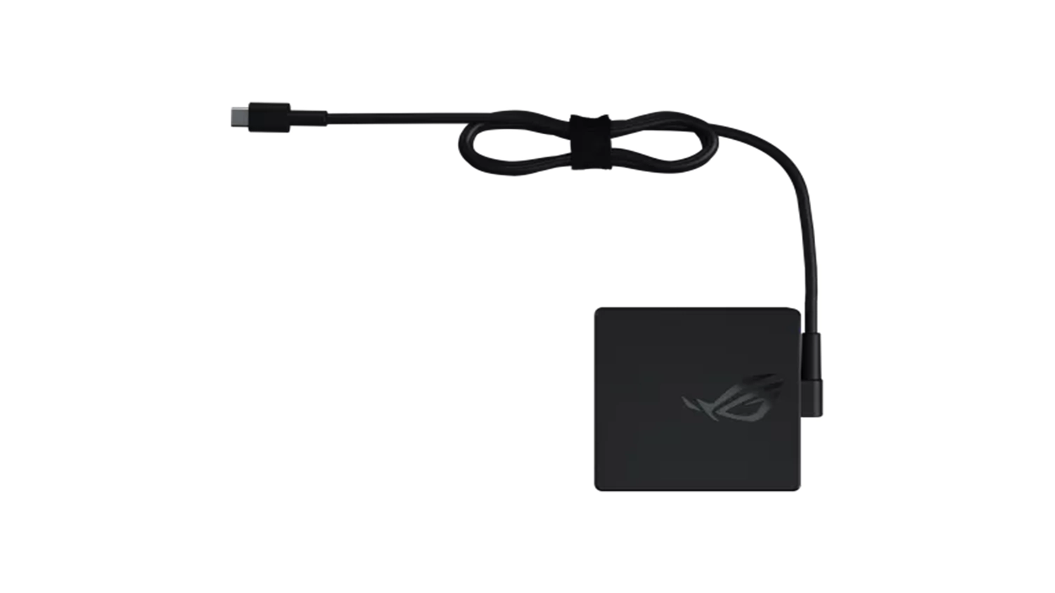 Adapt&eacute;r ASUS ROG 100W USB-C horn&iacute; pohled