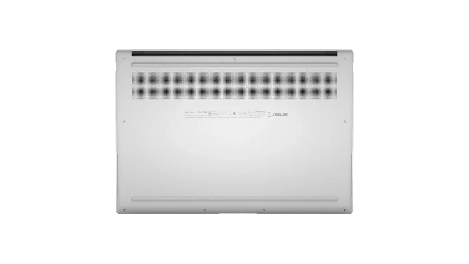 Pohled zespodu na notebook Asus Zenbook S14