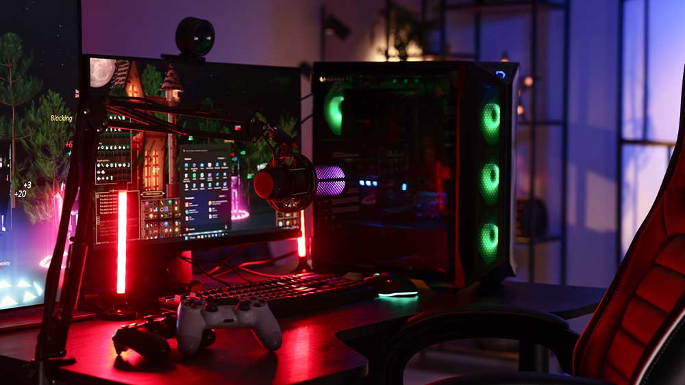 Stůl hráče počítačových her_03