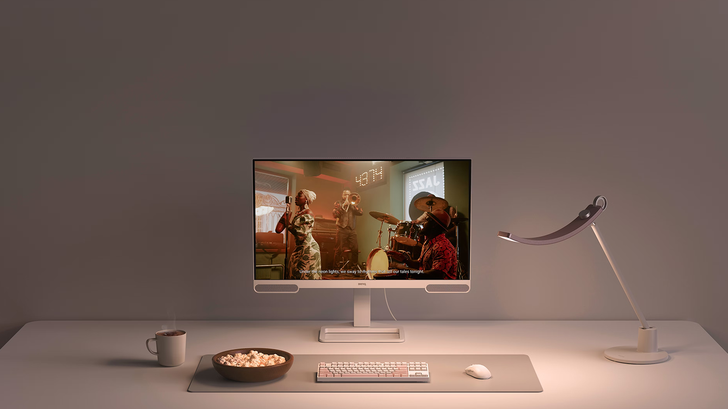 Monitor BenQ EW2790U v interiéri