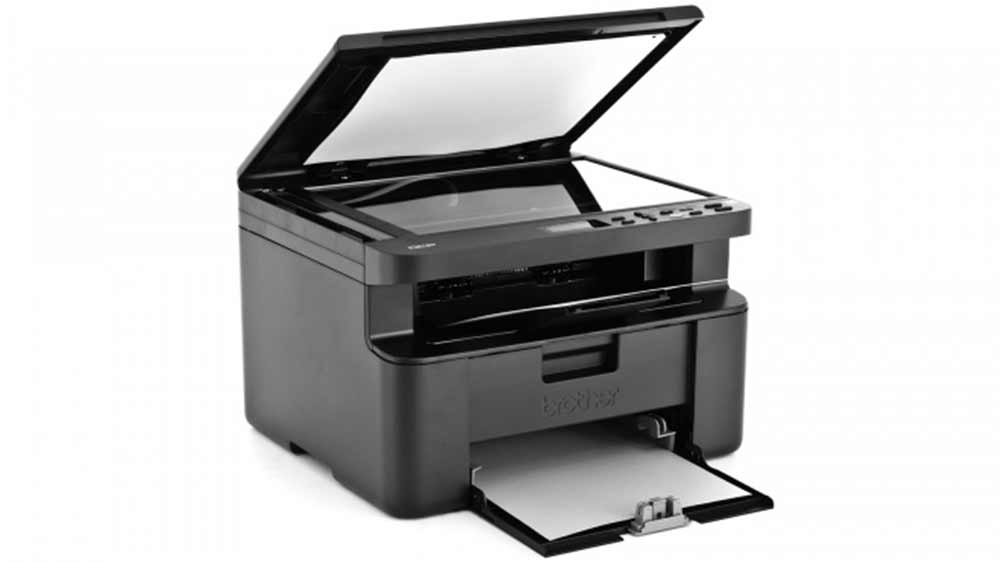 Laserová tiskárna Brother DCP-1622WE MTF Black s otevřeným poklopem_03