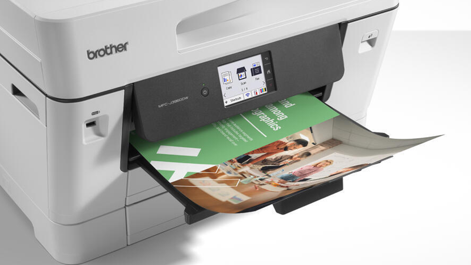 Inkoustov&aacute; tisk&aacute;rna brother &ndash; tisk dokumentu