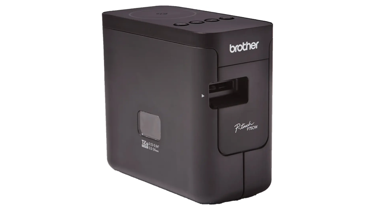 Tisk&aacute;rna &scaron;t&iacute;tků Brother PT-P750W &scaron;ikm&yacute; předn&iacute; pohled