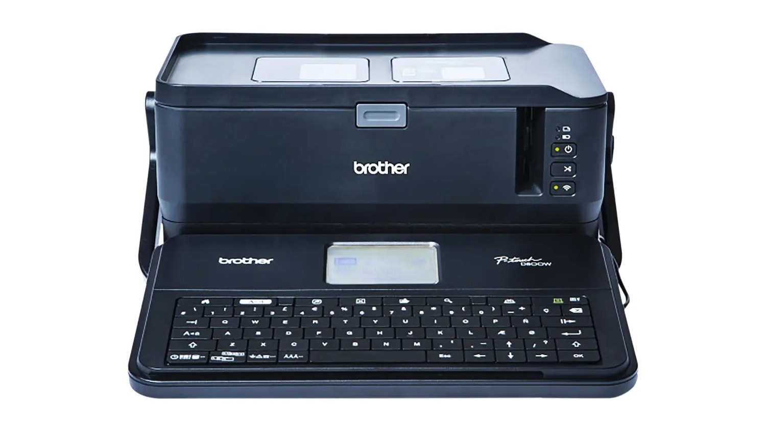 Tlačiareň štítkov Brother PT-D800W pohľad zpredu
