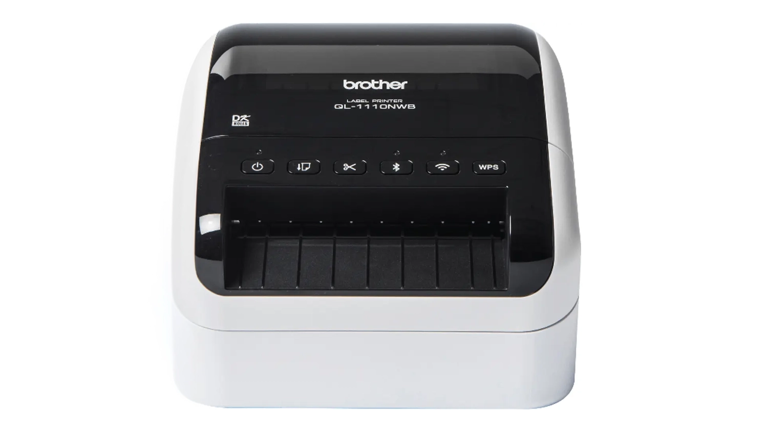 Tiskárna štítků Brother QL-1110NWBC přední pohled
