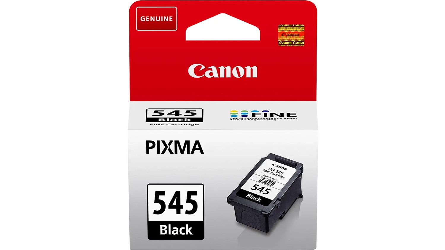 Originálna atramentová náplň Canon PG-545 8287B001 čierna na bielom pozadí