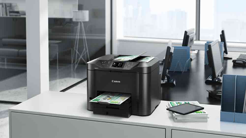 Inkoustová tiskárna Canon MAXIFY MB5450 v kanceláři_02