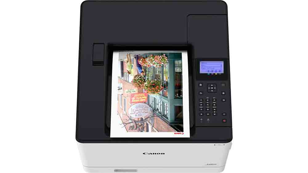 Laserová tiskárna Canon i-SENSYS LBP673Cdw s vytištěnou fotografií_02