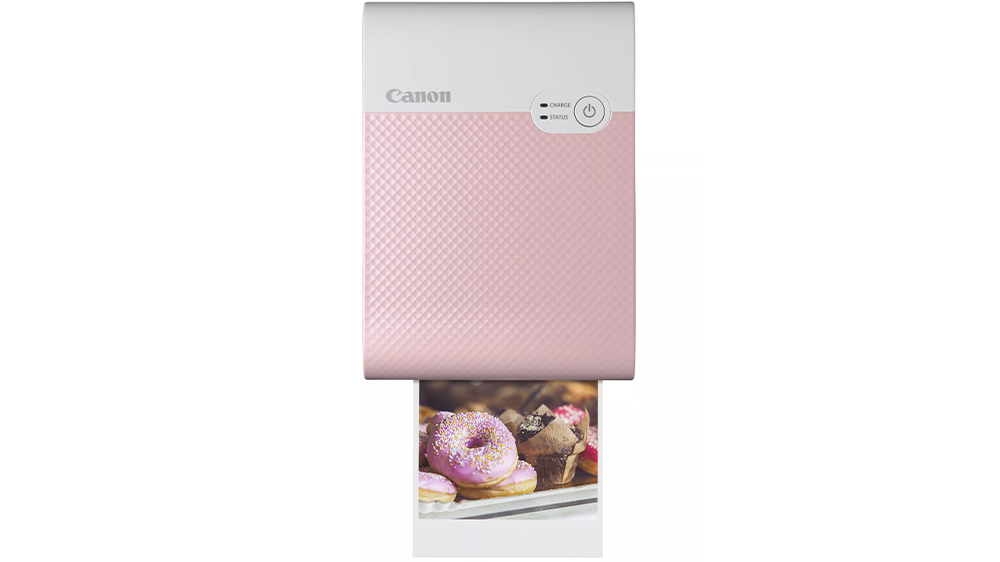 Canon SELPHY Square QX10 Pink + Case Kit
