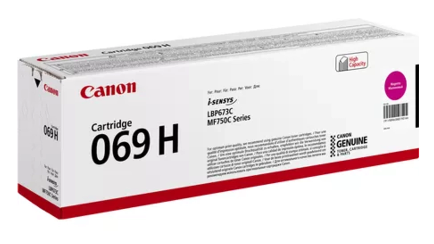 Toner Canon CRG-069 H M magenta