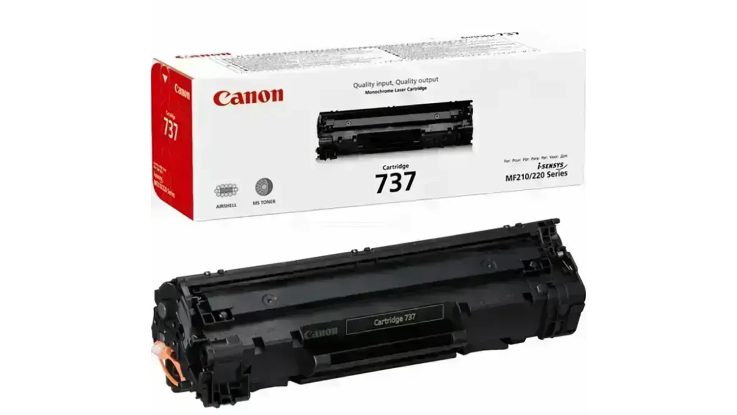 Tonerová kazeta Canon 737 černá