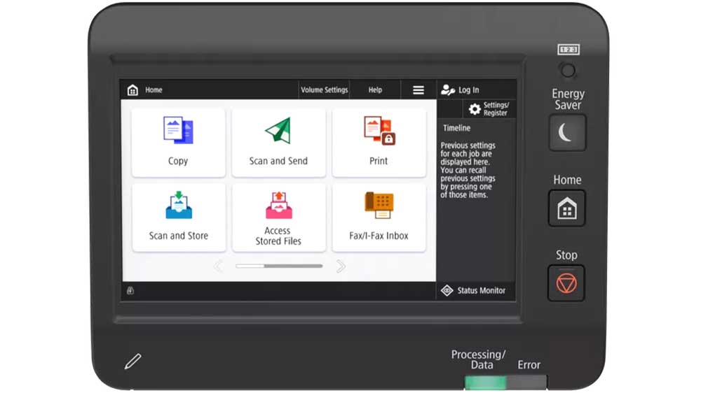 Tiskárna CANON i-SENSYS MF842Cdw intuitivní uživatelské prostředí_02