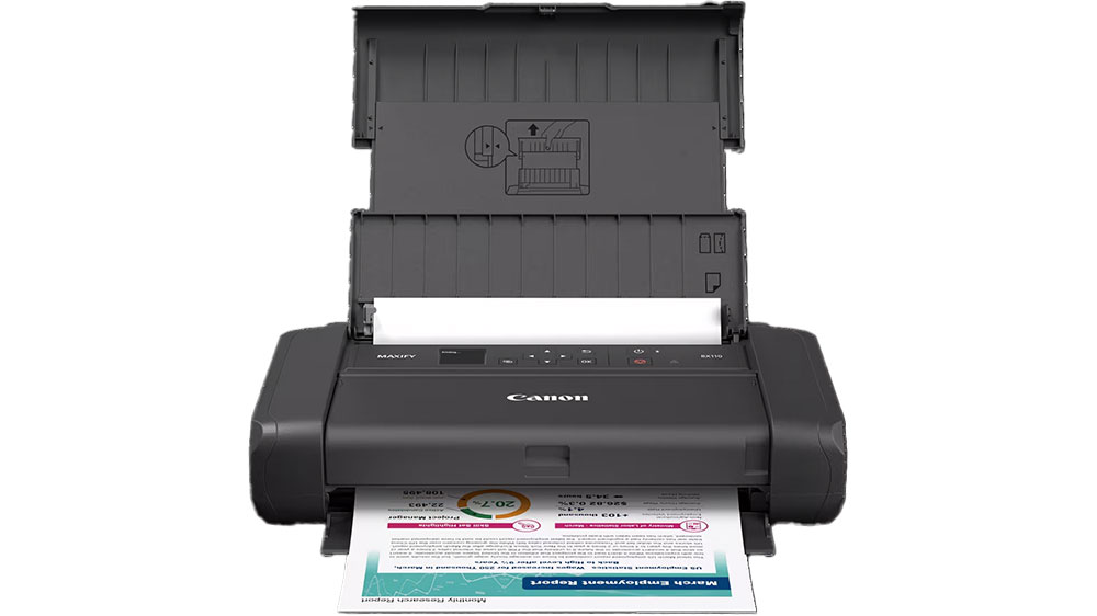 Tiskárna Canon Maxify BX110 tisknoucí barevný dokument_03