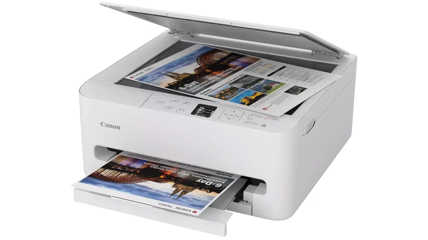 Dokumenty v tiskárně Canon PIXMA