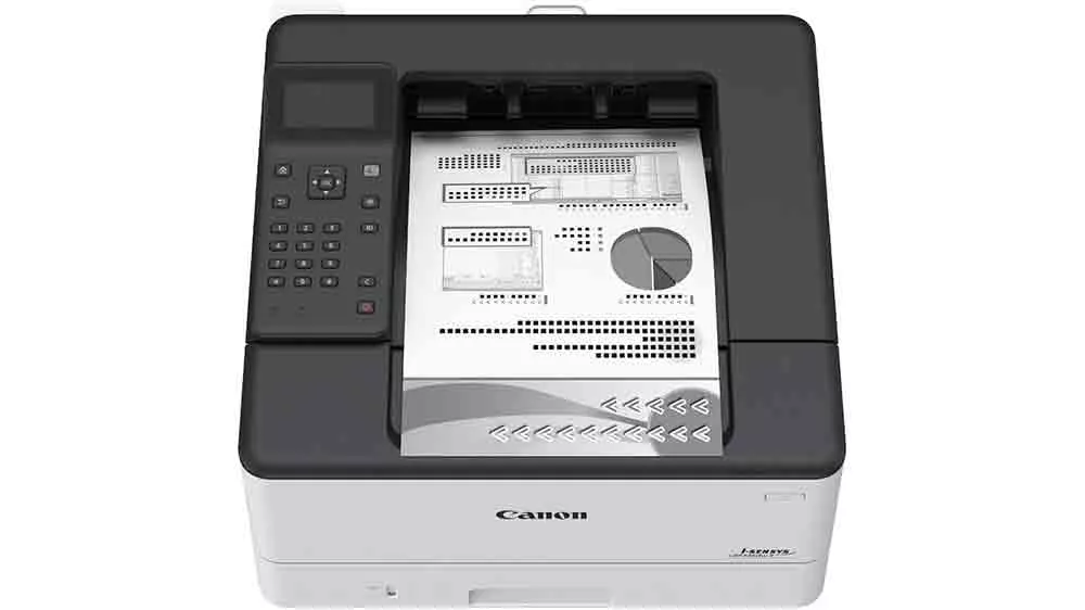 Vytlačený papier na tlačiarni Canon i-SENSYS LBP246dw II_03