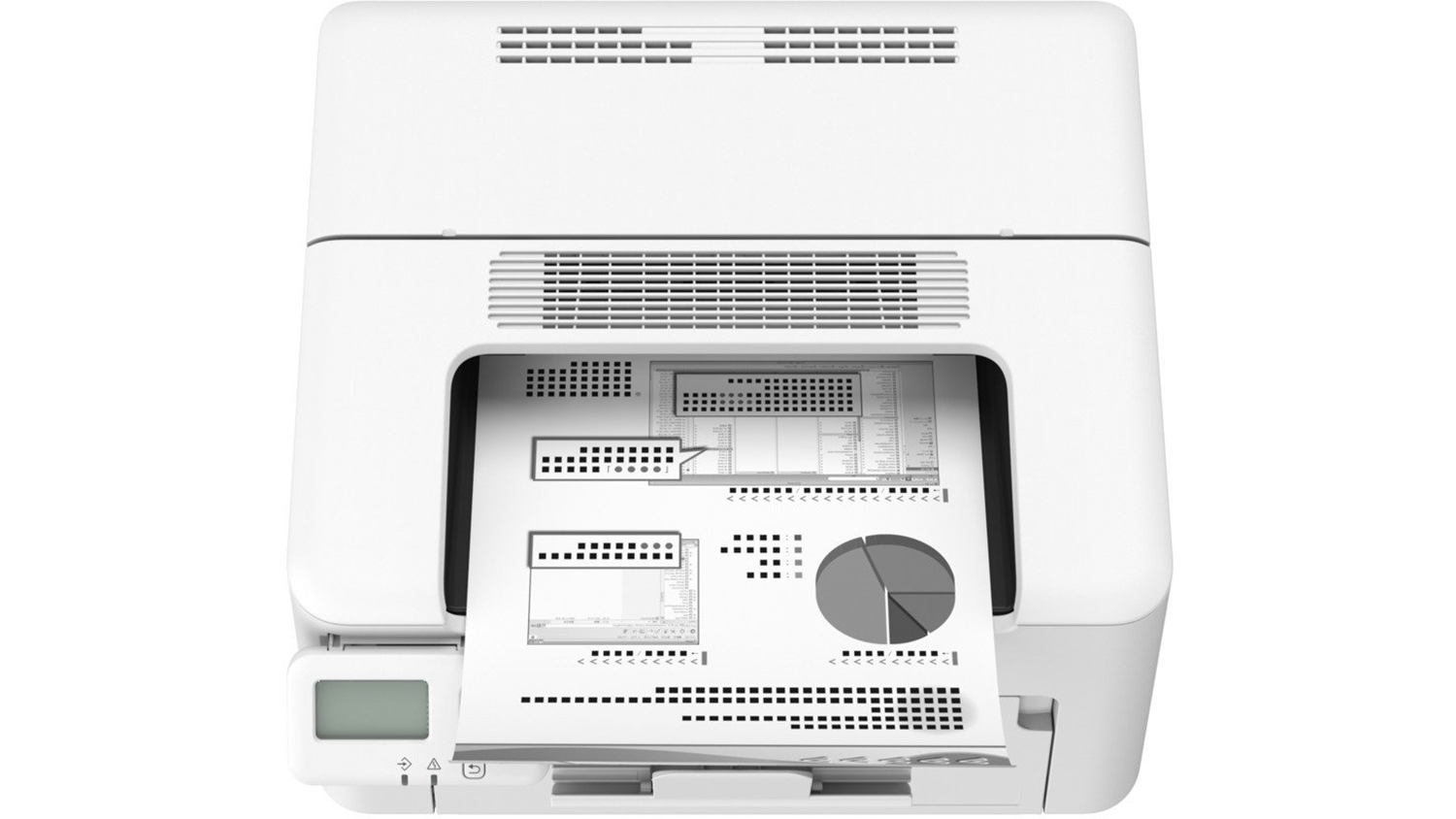 Laserová tlačiareň Canon i-SENSYS LBP122dw II s vytlačeným papierom
