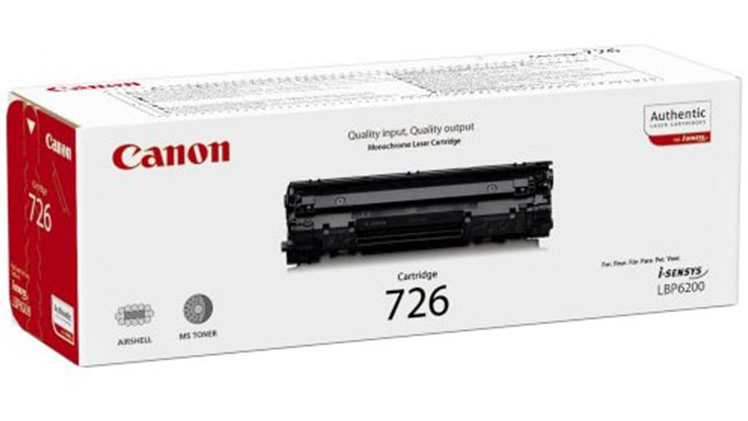 Černý toner do tiskárny Canon CRG-726