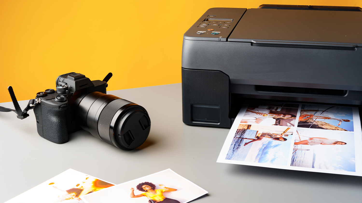 Barevné fotografie vytištěné pomocí inkoustů Canon CLI-551